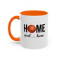 Basketball Mug | Home Sweet Home Mug | Sports Mug |11oz Accent Mug | 15oz Accent Mug