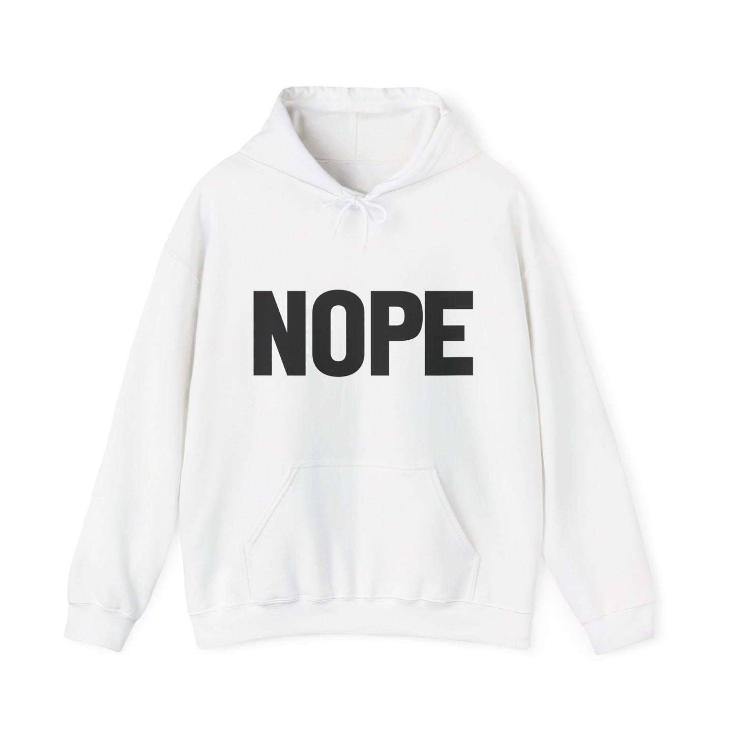 NOPE Unisex Hoodie | Motivational Gift For Her | Inspirational Quote