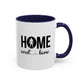 Male Football Mug | Sports Mug |11oz Accent Mug | 15oz Accent Mug | Football Mug | Home Sweet Home Mug