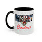 Merry Christmas Nostalgic Movie Poster Mug | 11oz | 15oz | Christmas Gift | Funny Christmas Gift | Accent Mug