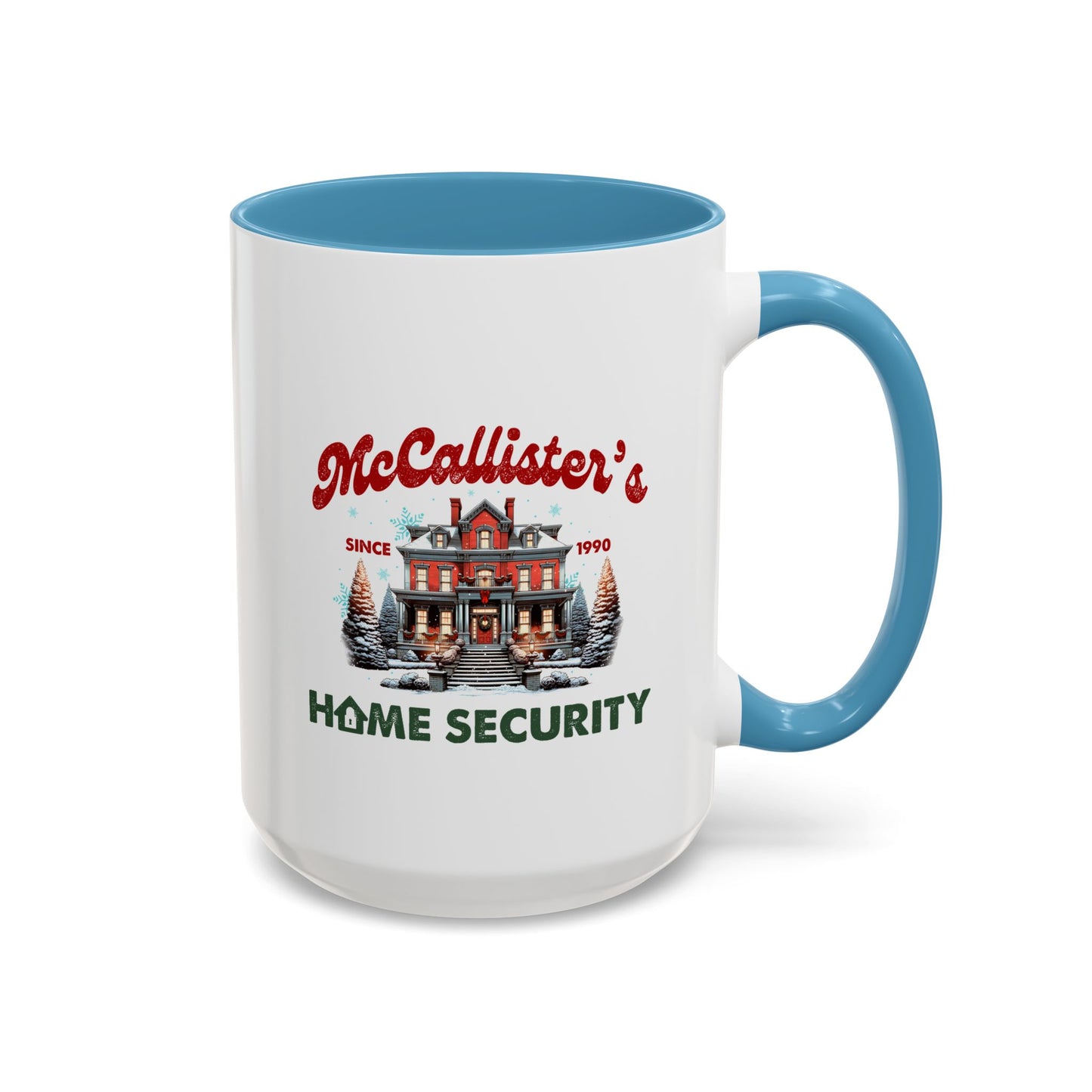 Cute McCallister's Christmas Movie | Christmas Gift | Funny Christmas Gift | 1990s Nostalgia | Ceramic |11oz Accent Mug | 15oz Accent Mug