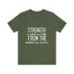 Strength Is What We Take Viral Quote T-shirt | Cute Strength Tee | Bella Canvas