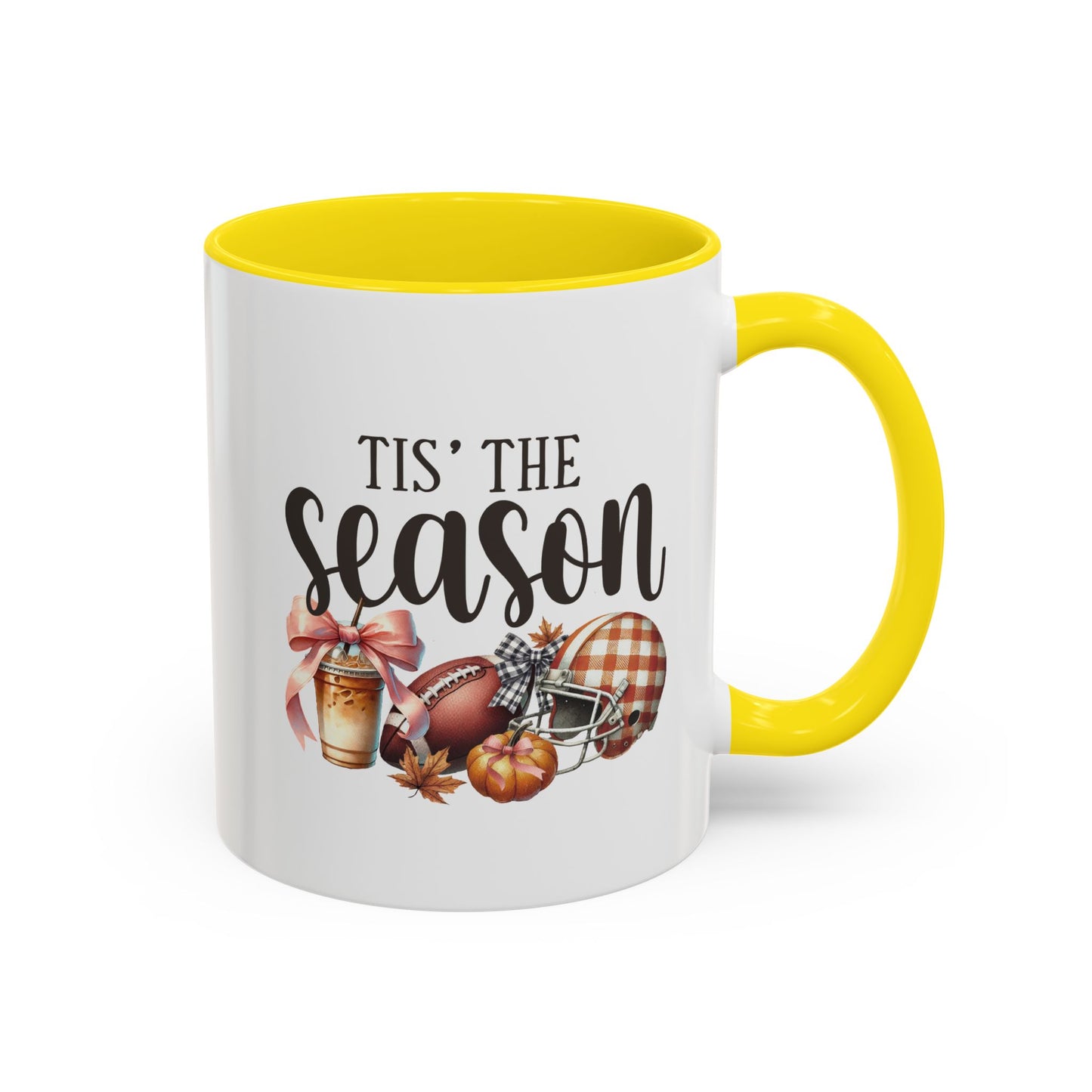 Tis The Season Fall Mug | Fall Season Mug | Gift for Her | Fall Mug | 11oz Accent Mug | 15oz Accent Mug