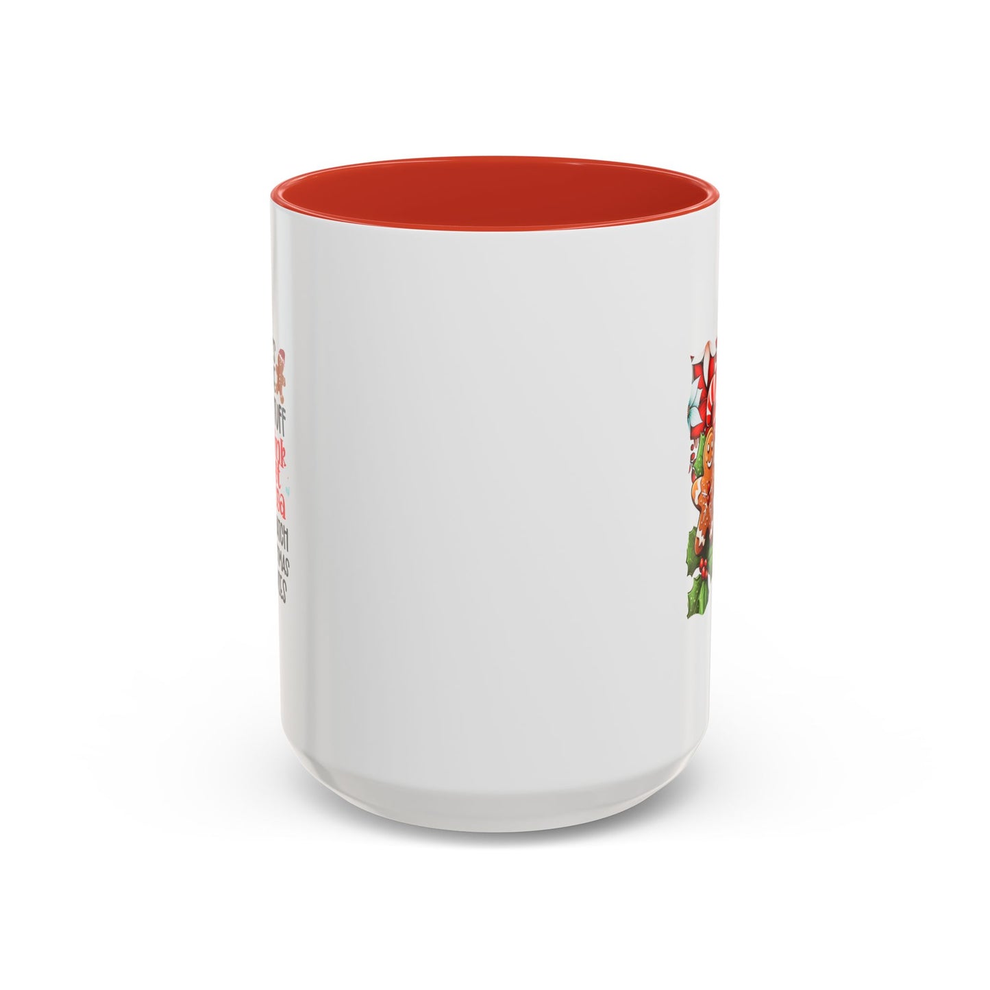 Cute Gingerbread Christmas Mug | Christmas Gift Idea | Christmas Movie Watching Mug | 11oz Accent Mug | 15oz Accent Mug | Gift Idea