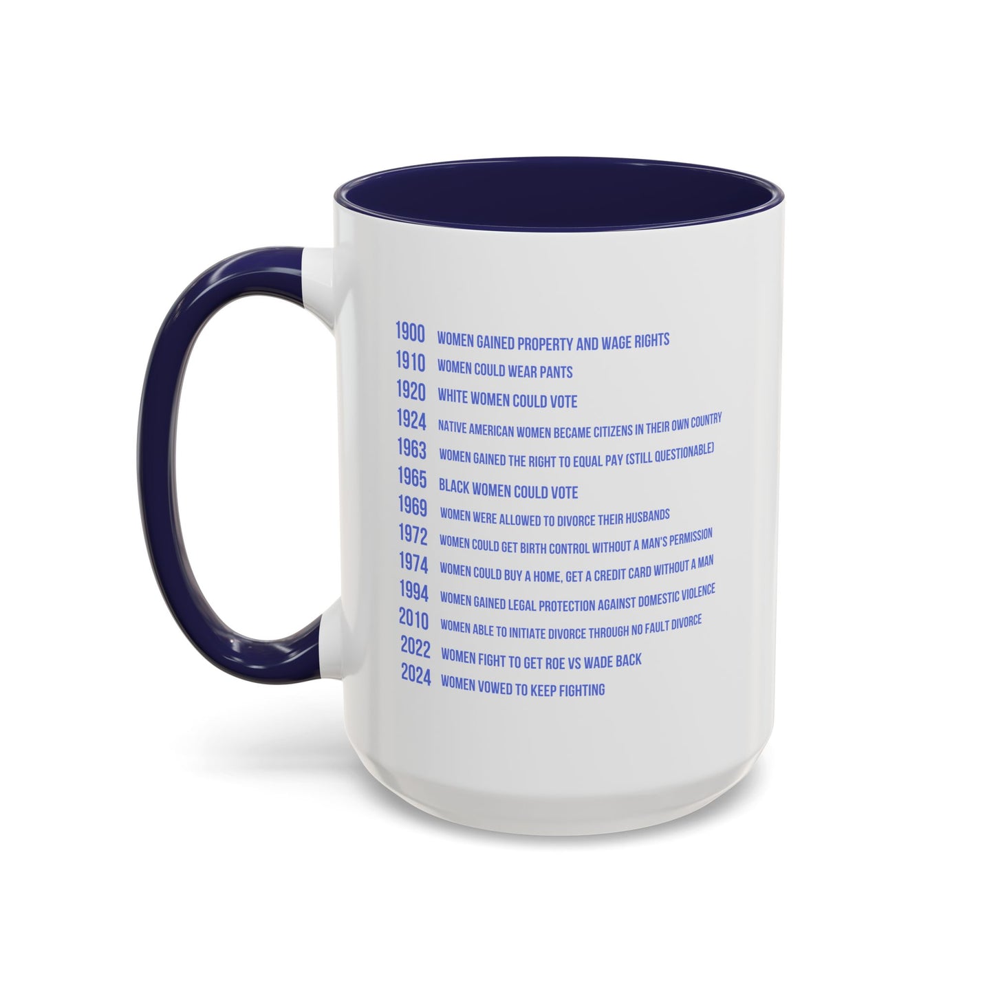 Women's Rights Mug | Viral Feminist Mug | Election Mug | Viral Mug Quote | 11oz Accent Mug | 15oz Accent Mug