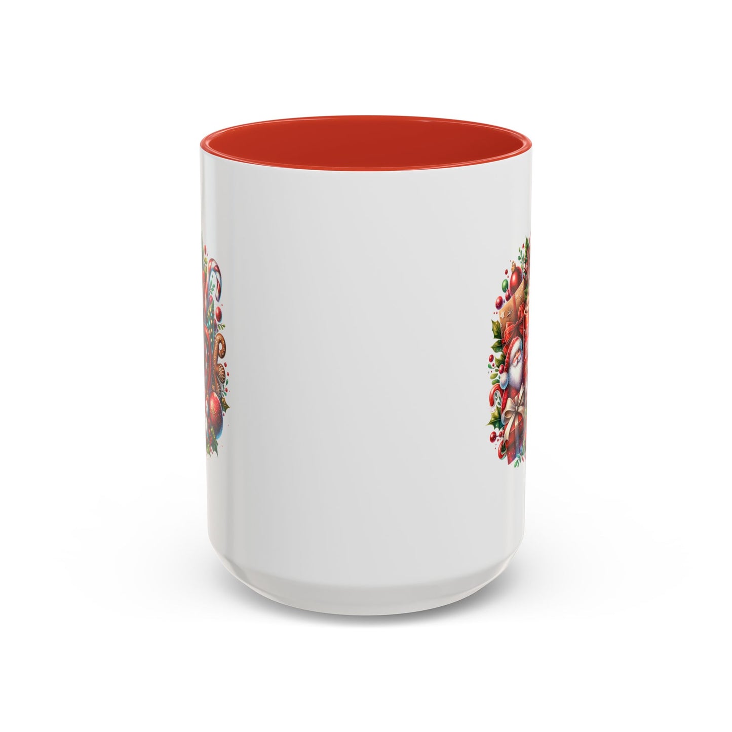 Cute Christmas Movie Watching Mug | Christmas Gift | Ceramic Christmas Gift | |11oz Accent Mug | 15oz Accent Mug