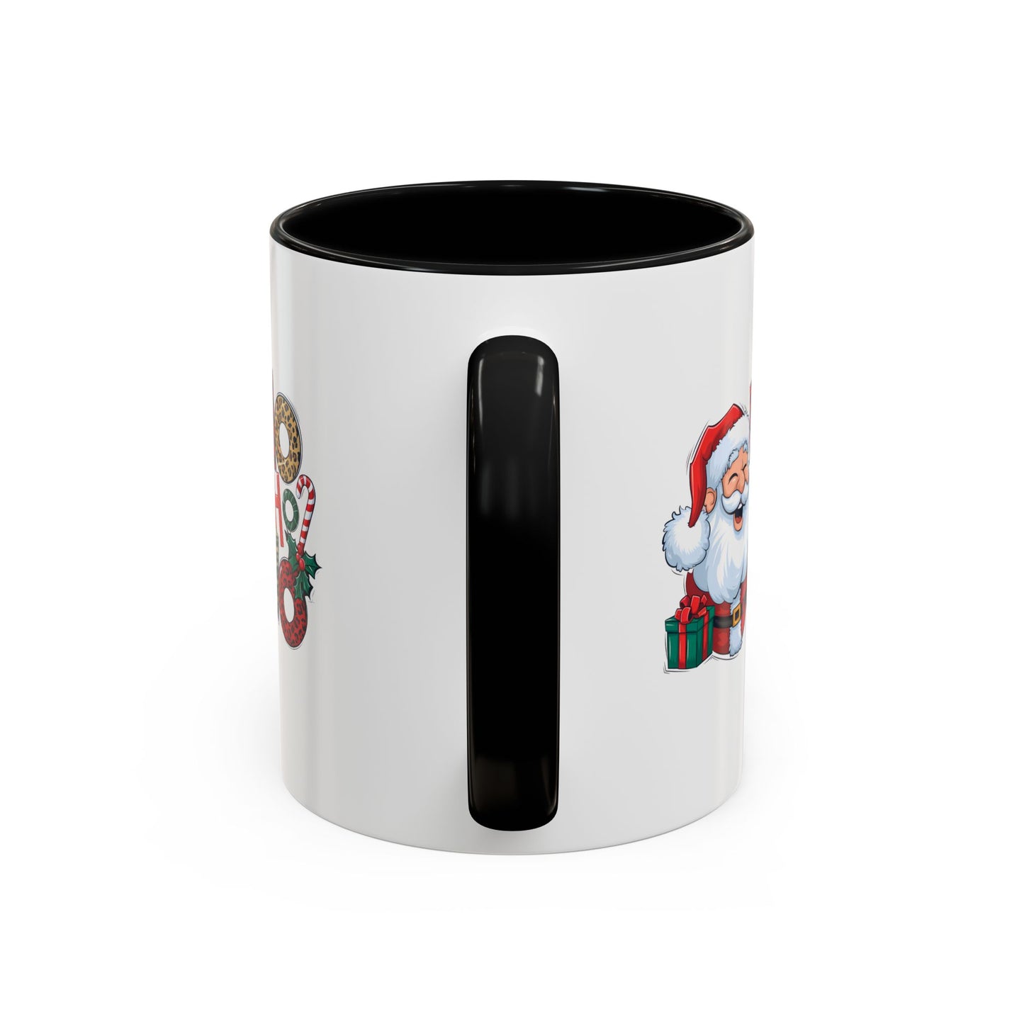 Santa Ho Ho Ho Christmas Mug | Gift Idea | Gift for Kids | Kids Christmas Gift Idea | Kids Mug | 11oz Accent Mug | 15oz Accent Mug