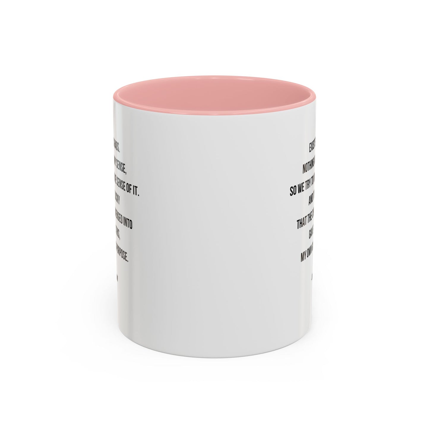 Mobius Quote Mug | TV Motivational Character Mug | Quote Mug | 11oz Accent Mug | 15oz Accent Mug