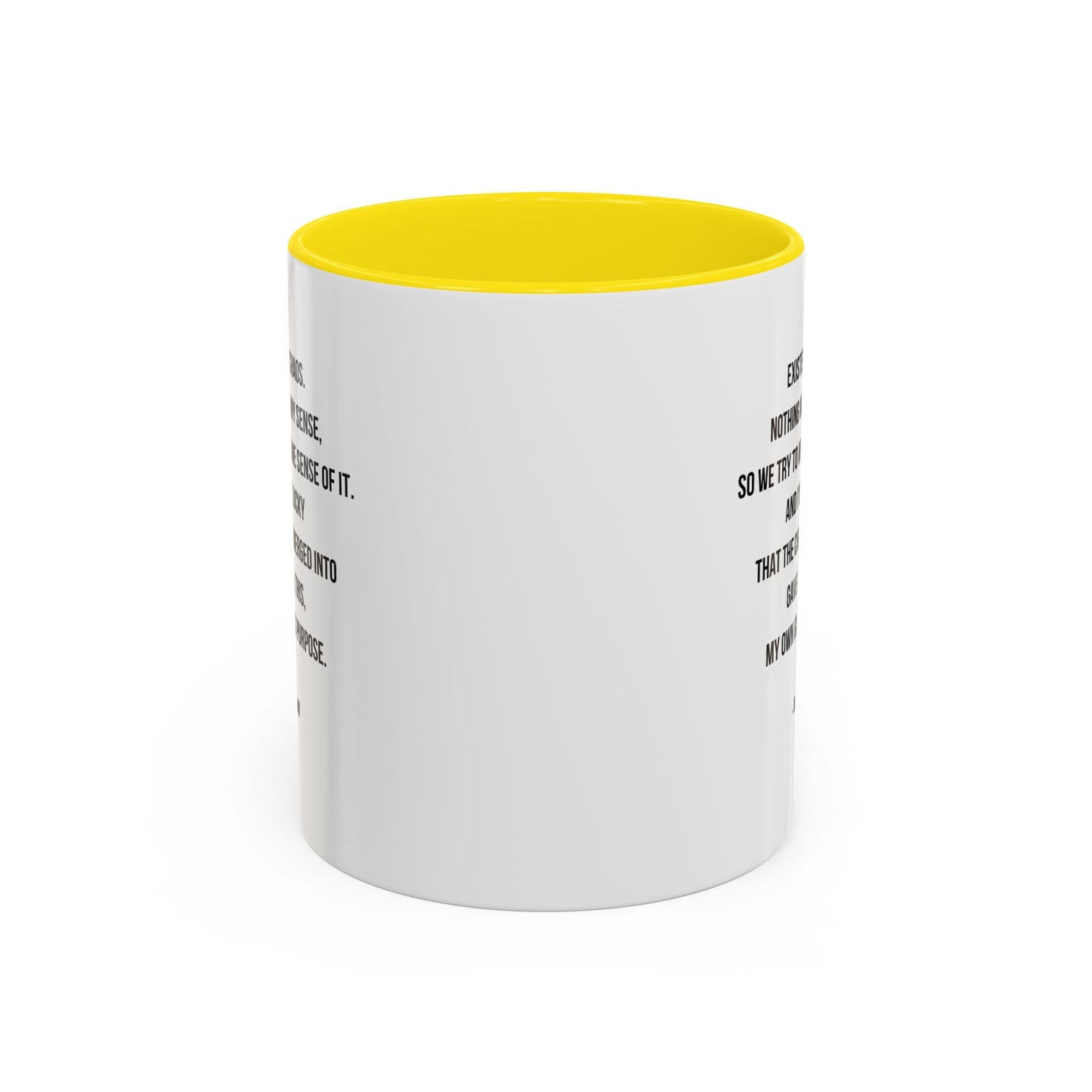 Mobius Quote Mug | TV Motivational Character Mug | Quote Mug | 11oz Accent Mug | 15oz Accent Mug