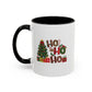 Ho Ho Ho Christmas Mug | Cute Christmas Tree Gift Mug | Christmas Gift | 11oz Accent Mug | 15oz Accent Mug