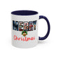 Merry Christmas Nostalgic Movie Poster Mug | 11oz | 15oz | Christmas Gift | Funny Christmas Gift | Accent Mug