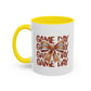 Game Day Mug | Cute Football Mug | Sports Vibes Mug | Fall Mug | Fall Season Mug | Sports Mug | Fall Mug | 11oz Accent Mug | 15oz Accent Mug
