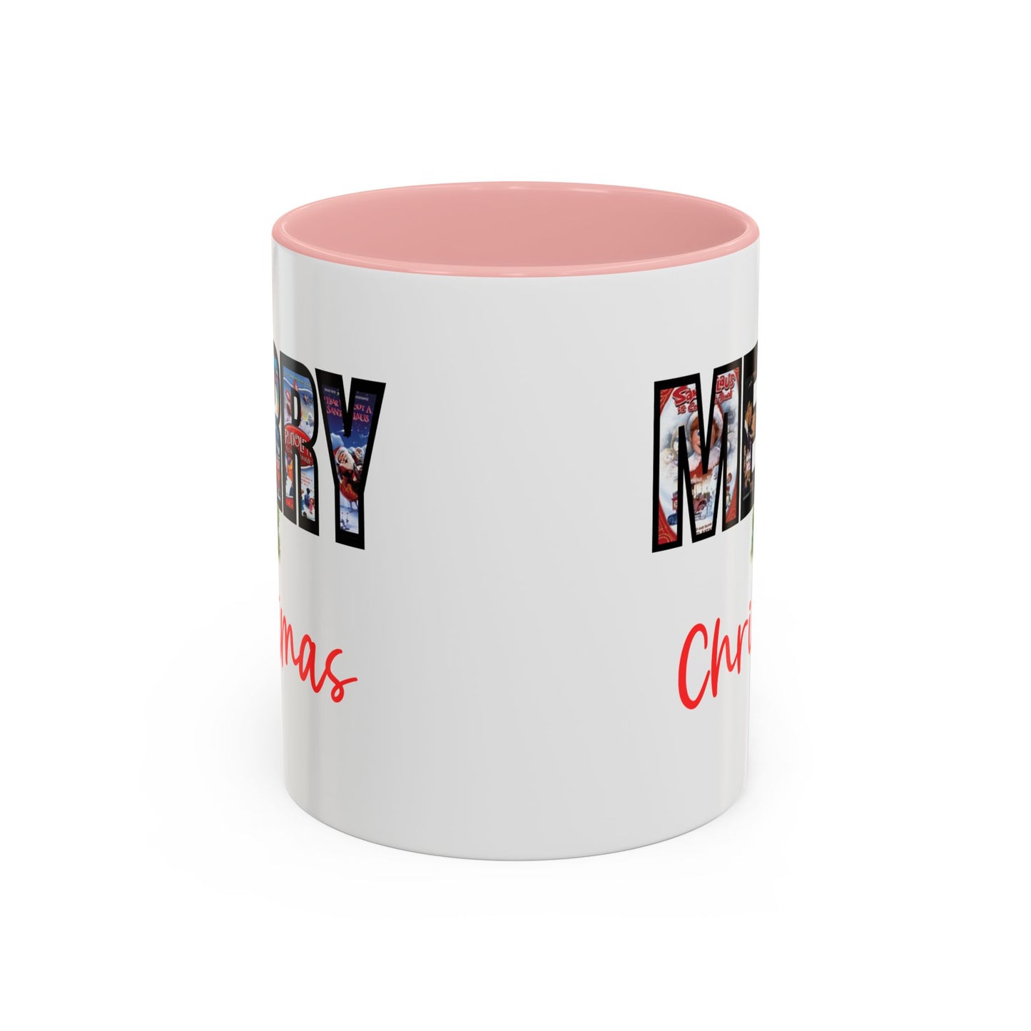 Merry Christmas Nostalgic Movie Poster Mug | Christmas Gift | Funny Christmas Gift | Accent Mug