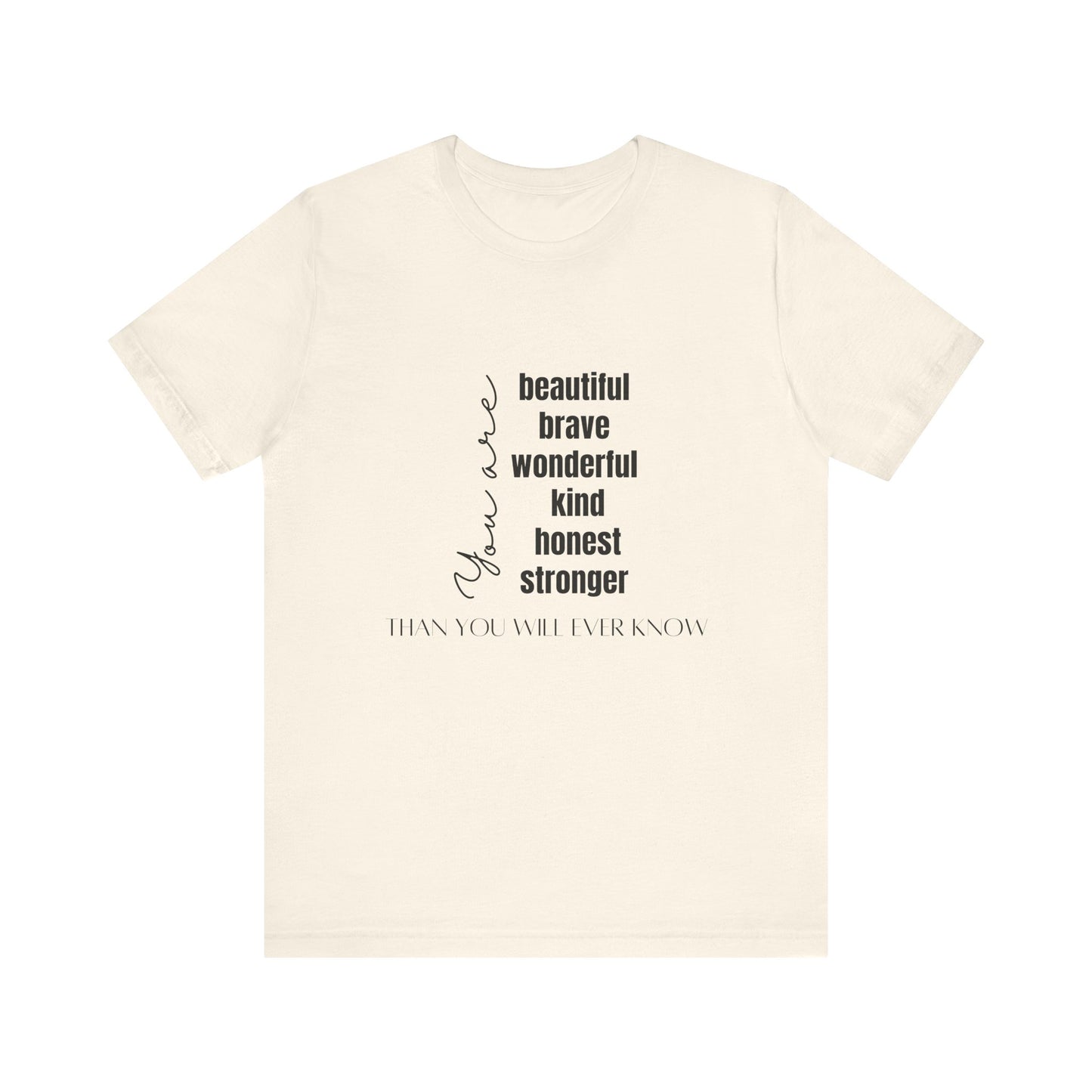 Be Kind Inspirational Message T-shirt