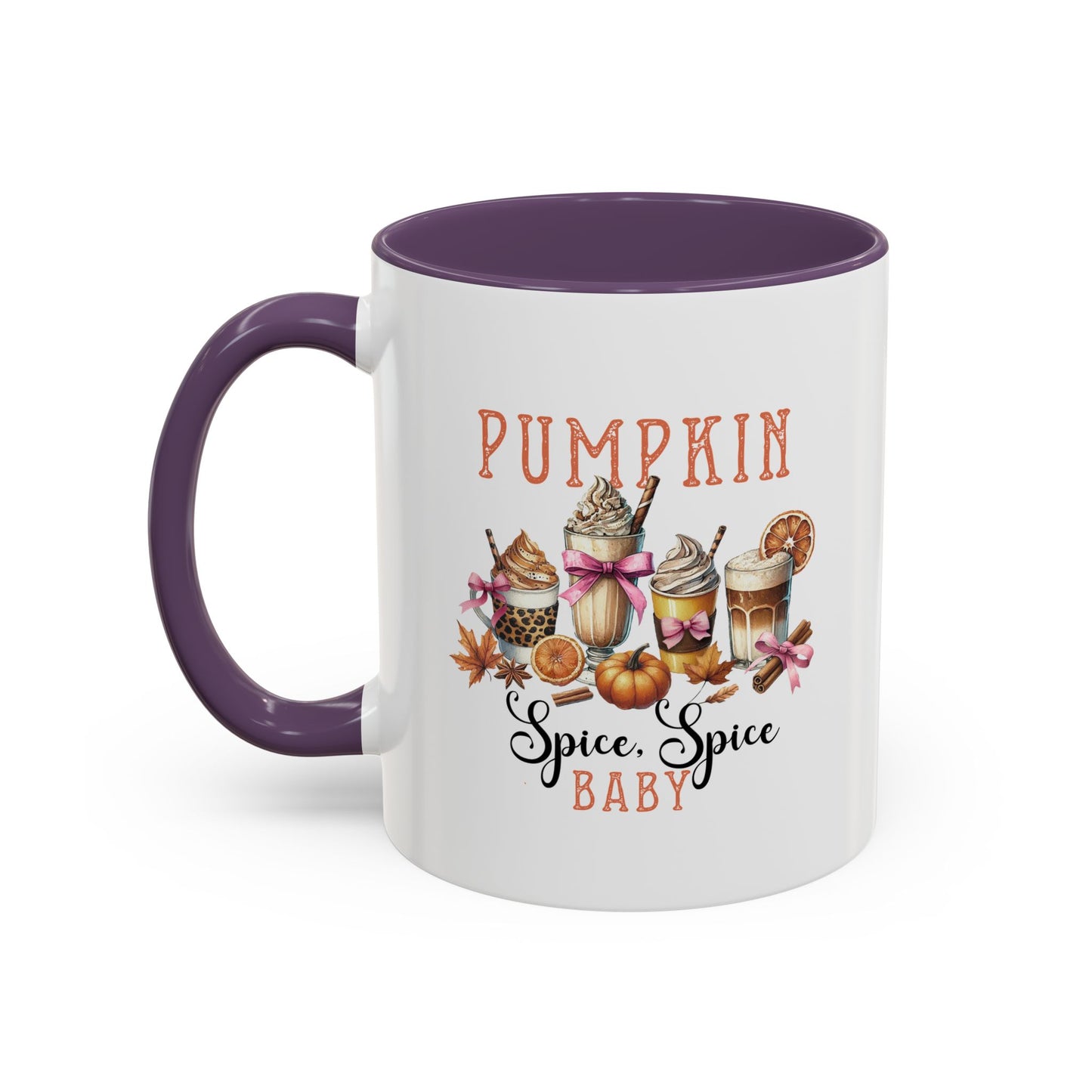 Fall Pumpkin Spice Mug | Spice, Spice Mug | Fall Season Mug | Gift for Her | Fall Mug | 11oz Accent Mug | 15oz Accent Mug