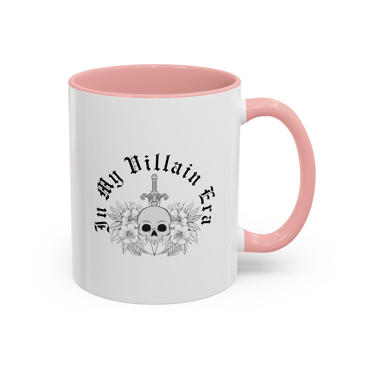 In My Villain Era Mug | Villain Era Accent Mug | Bad Girl | Bad Guy Vibe | 11oz Accent Mug | 15oz Accent Mug | Unique Ceramic Mug