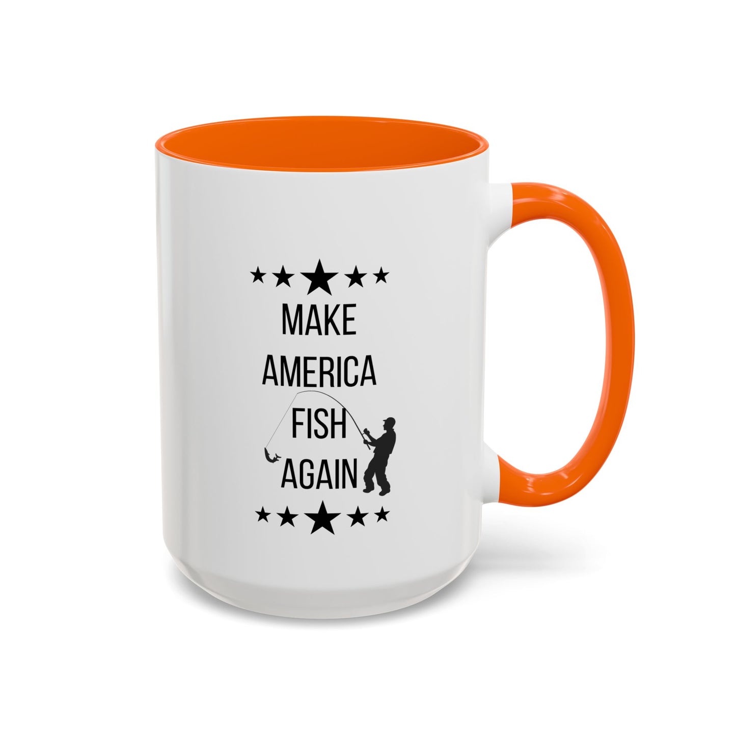 Funny Father's Day Mug | Accent Mug | 11oz Mug | 15oz Mug | Fishing Mug | Outdoor Enthusiast Gift