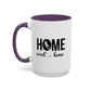 Female Soccer Player Home Sweet Home Mug | Soccer Gift | Sports Mug |11oz Accent Mug | 15oz Accent Mug