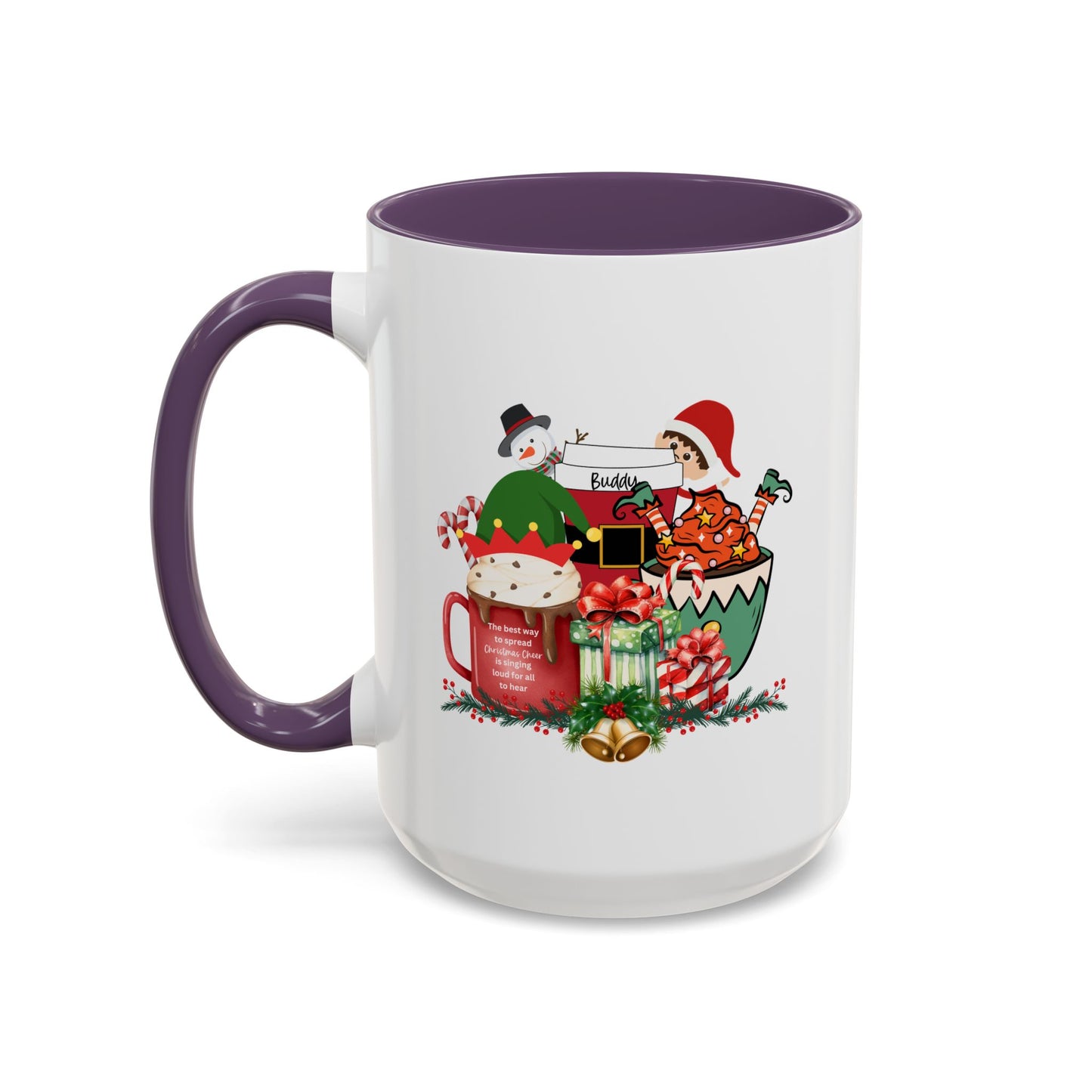 Cute Christmas Movie Nostalgic Quote | Christmas Gift | Funny Christmas Gift | 2000s Nostalgia |11oz Accent Mug | 15oz Accent Mug