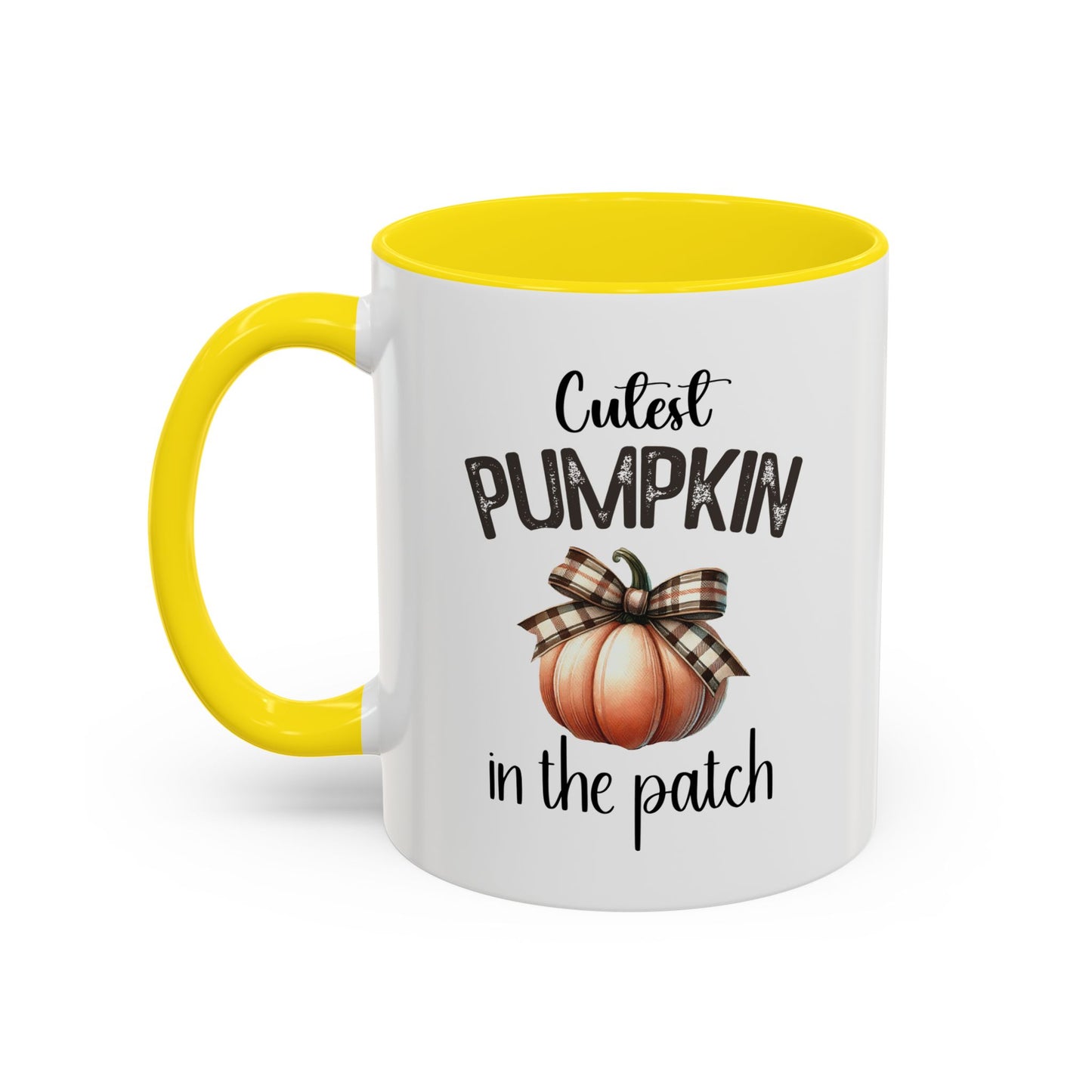 Cutest Pumpkin In The Patch Mug | Pumpkin Mug | Fall Mug | Gift for Her | Fall Season Mug | Gift for Her | 11oz Accent Mug | 15oz Accent Mug