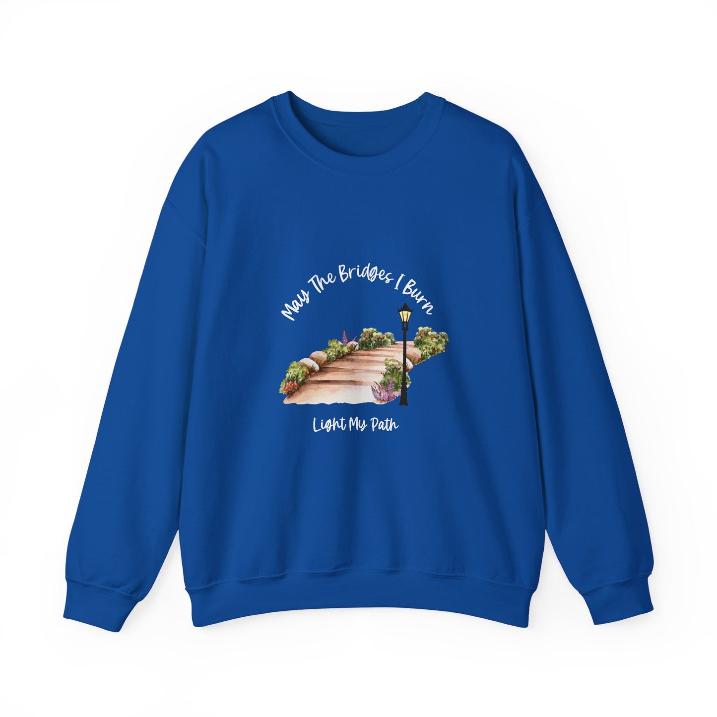 The Bridge Inspirational Quote Unisex Heavy Blend™ | Motivational Sweatshirt | Inspirational Gift | Gift For Her | Gift For Him