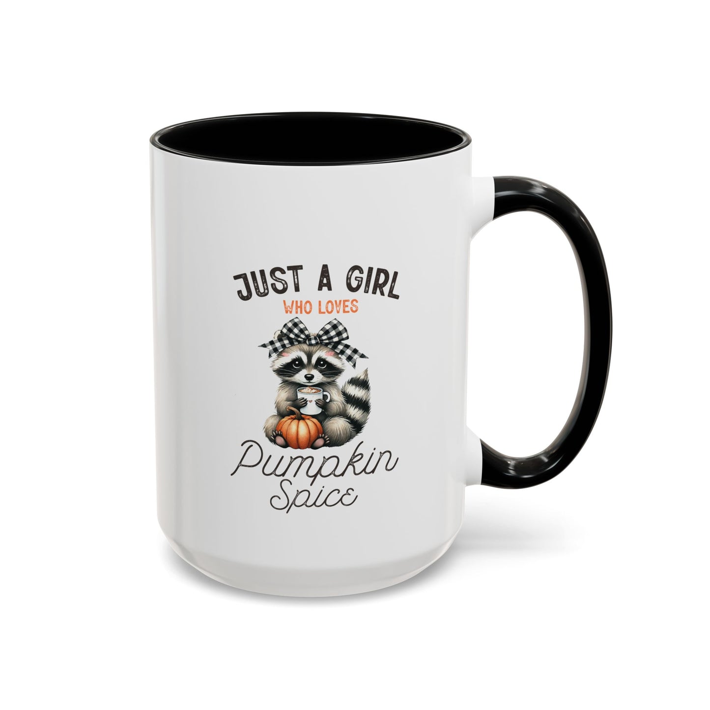 Just A Girl Mug | Fall Season Mug | Gift for Fall Nature Lover | Fall Season Mug | Cute Gift | Fall Mug | 11oz Accent Mug | 15oz Accent Mug