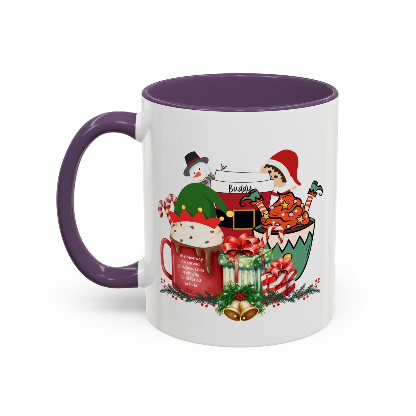 Cute Christmas Movie Nostalgic Quote | Christmas Gift | Funny Christmas Gift | 2000s Nostalgia |11oz Accent Mug | 15oz Accent Mug