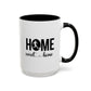 Male Soccer Player Home Sweet Home Mug | Soccer Gift | Sports Mug |11oz Accent Mug | 15oz Accent Mug