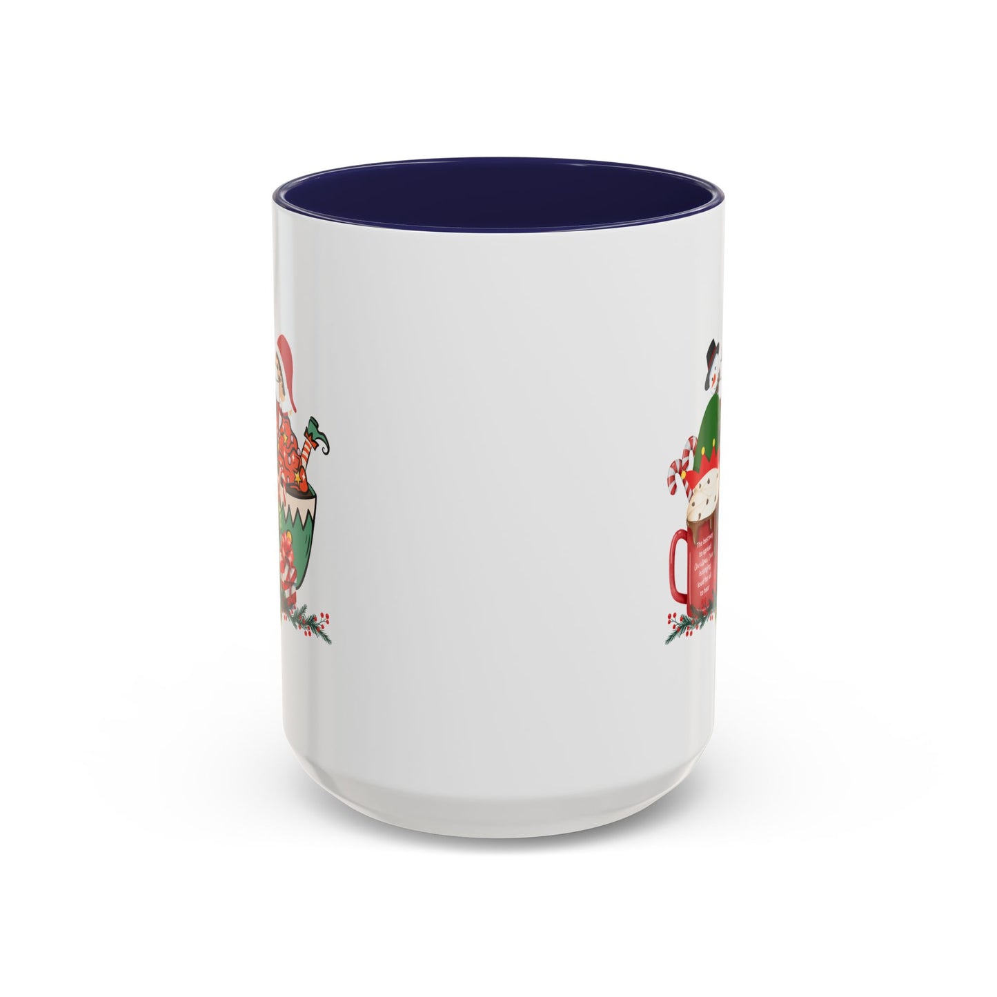 Cute Christmas Movie Nostalgic Quote | Christmas Gift | Funny Christmas Gift | 2000s Nostalgia |11oz Accent Mug | 15oz Accent Mug