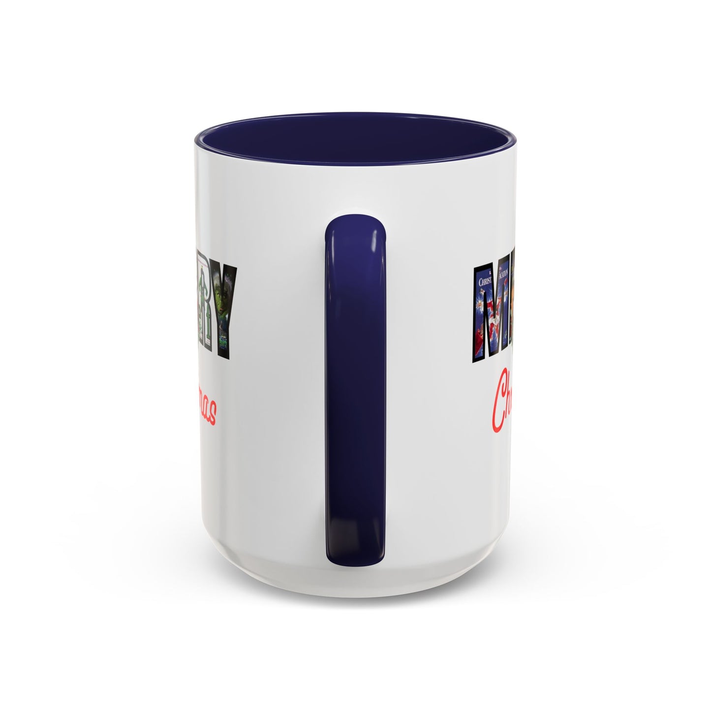 Cute Merry Christmas Nostalgic Holiday Movie Poster Mug | Christmas Gift | Funny Christmas Gift | Accent Mug | 11oz | 15oz |