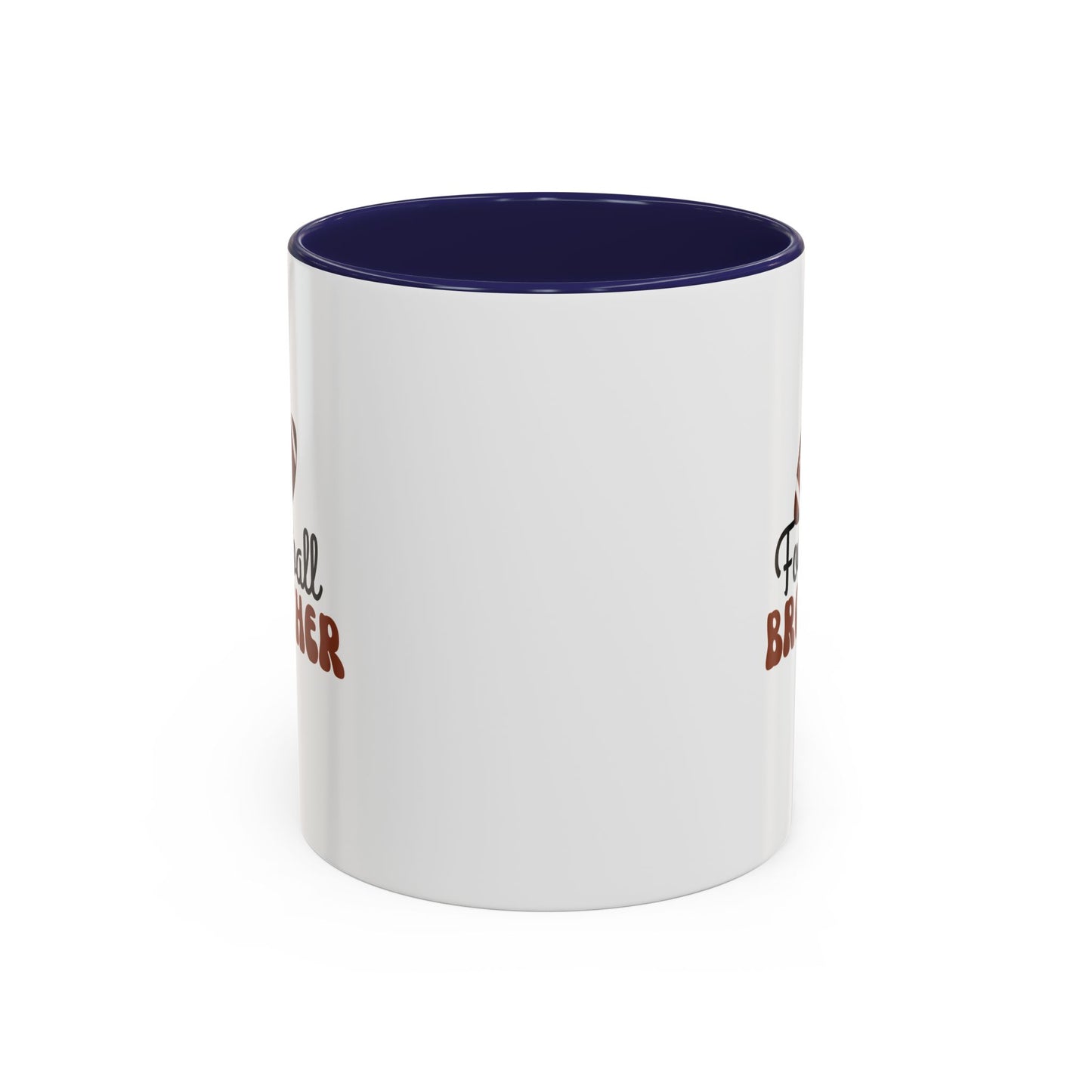 Football Brother Mug | Sports Fan Gift | Kids Mug | Sibling Gift | 11oz Accent Mug | 15oz Accent Mug