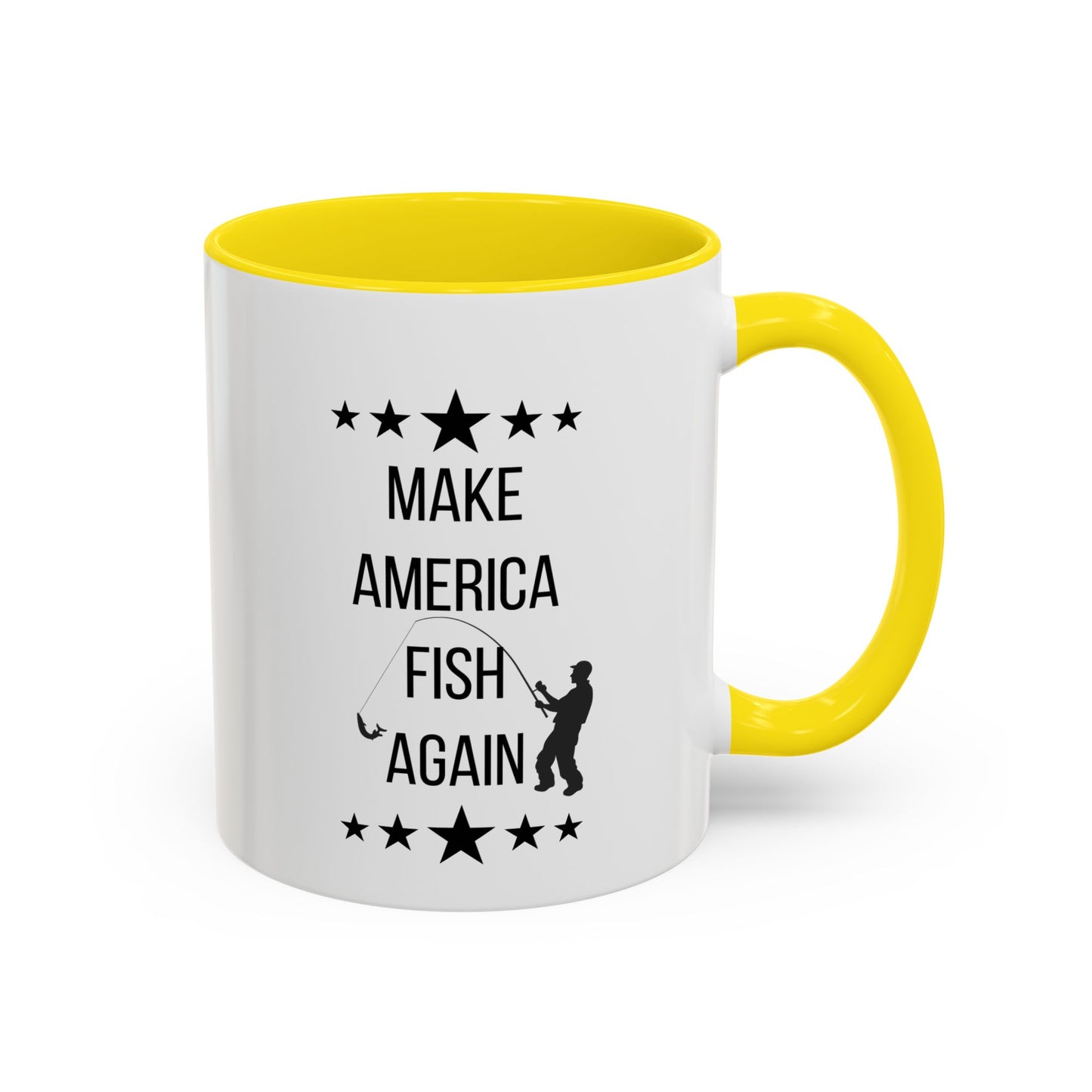 Funny Father's Day Mug | Accent Mug | 11oz Mug | 15oz Mug | Fishing Mug | Outdoor Enthusiast Gift