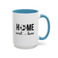 Home Sweet Home Soccer Gift | Sports Mug |11oz Accent Mug | 15oz Accent Mug