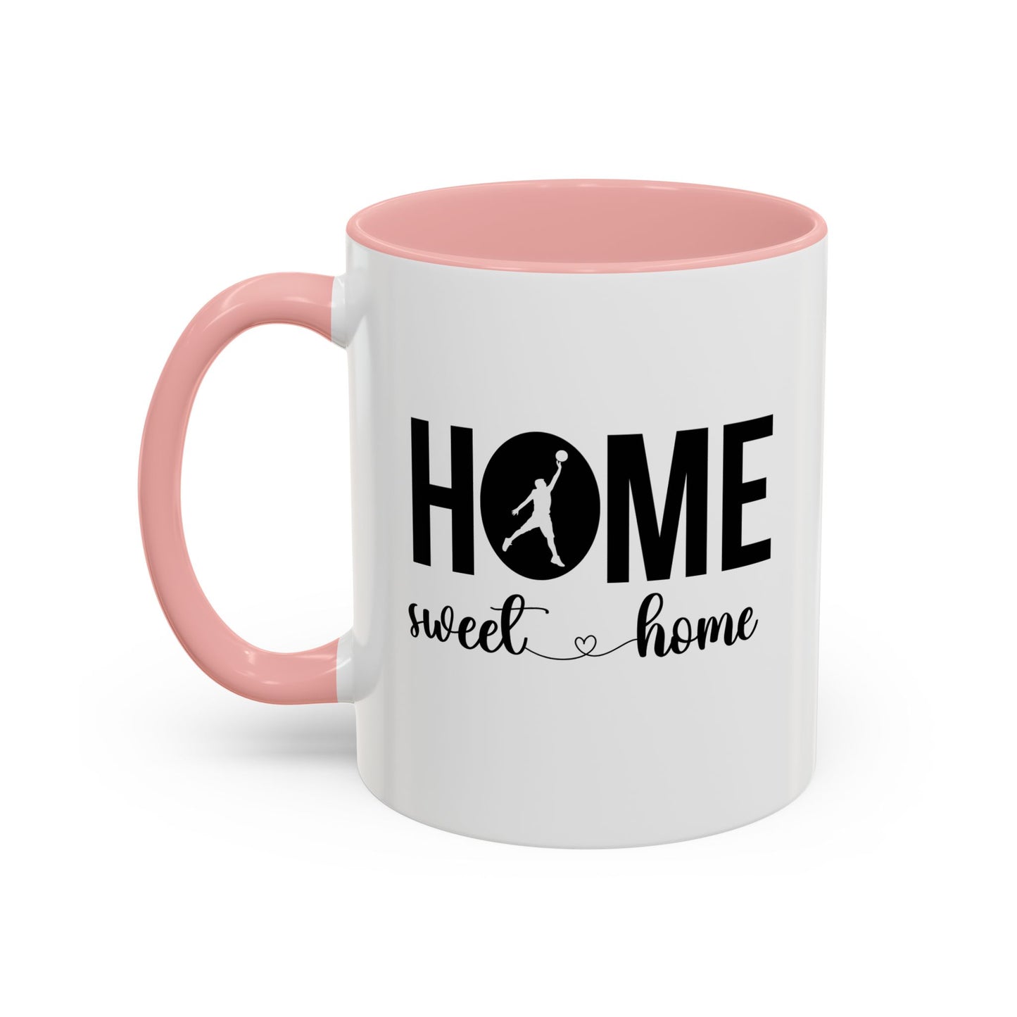 Male Basketball Player Gift Idea | Home Sweet Home Mug | Sports Mug |11oz Accent Mug | 15oz Accent Mug | Gift Idea