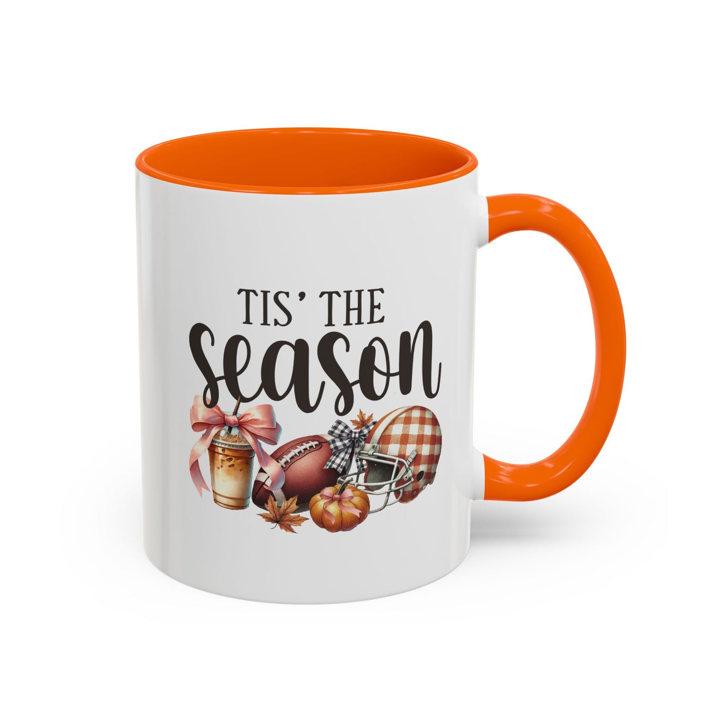 Tis The Season Fall Mug | Fall Season Mug | Gift for Her | Fall Mug | 11oz Accent Mug | 15oz Accent Mug