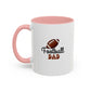 Football Dad Mug | Sports Fan Gift | Proud Father Gift | Funny Gift For Dad | 11oz Accent Mug | 15oz Accent Mug | Fall Gift
