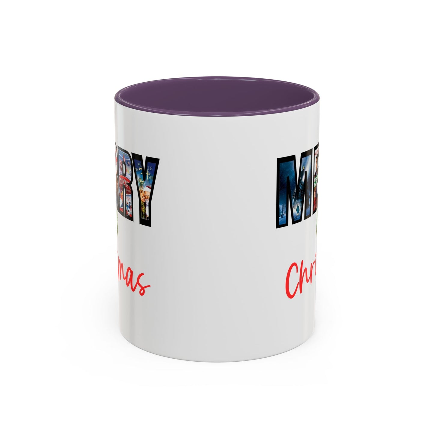 Merry Christmas Nostalgic Movie Poster Mug | 11oz | 15oz | Christmas Gift | Funny Christmas Gift | Accent Mug