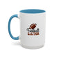 Football Sister Mug | Sports Fan Gift | Kids Mug | Sibling Gift | 11oz Accent Mug | 15oz Accent Mug