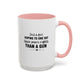 Just A Girl Women's Rights Mug | Viral Feminist Quote Mug | Viral Mug Quote | 11oz Accent Mug | 15oz Accent Mug