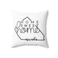 Home Sweet Home Nevada Decorative Pillow | Gift For Her | Home Decor | State Gift | Customized State Pillow