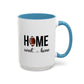 Football Home Sweet Home Gift | Sports Mug |11oz Accent Mug | 15oz Accent Mug | Football Mug