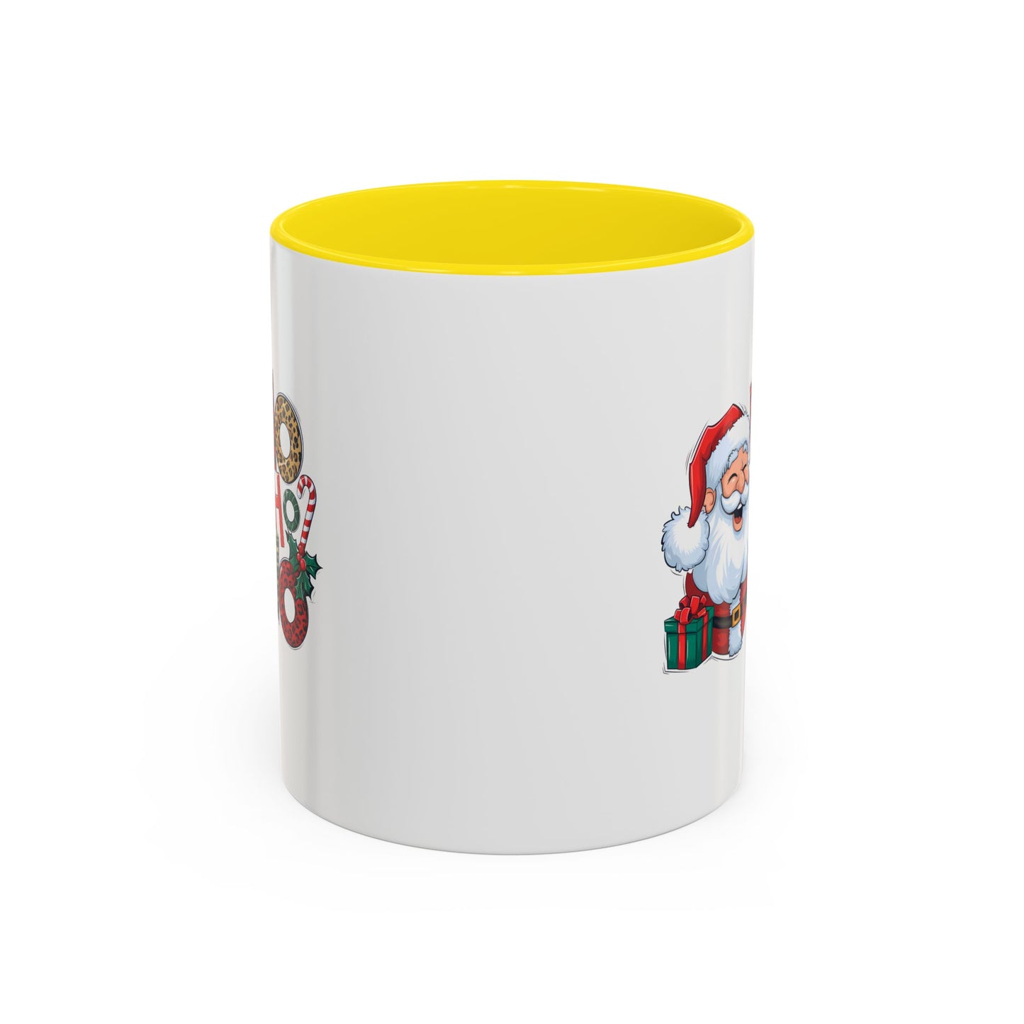 Santa Ho Ho Ho Christmas Mug | Gift Idea | Gift for Kids | Kids Christmas Gift Idea | Kids Mug | 11oz Accent Mug | 15oz Accent Mug