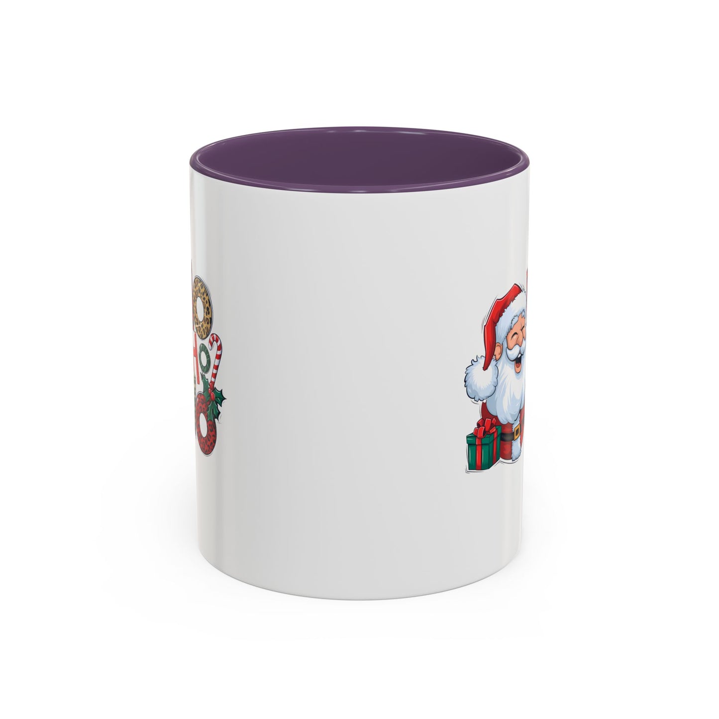 Santa Ho Ho Ho Christmas Mug | Gift Idea | Gift for Kids | Kids Christmas Gift Idea | Kids Mug | 11oz Accent Mug | 15oz Accent Mug