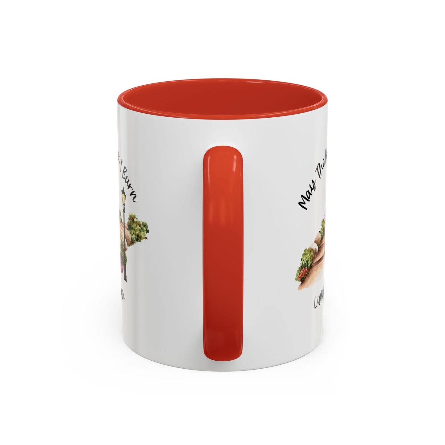 Cute May The Bridges I Burn Light My Path Mug |11oz Accent Mug | 15oz Accent Mug | Ceramic | Inspirational Gift | Conversation Starter