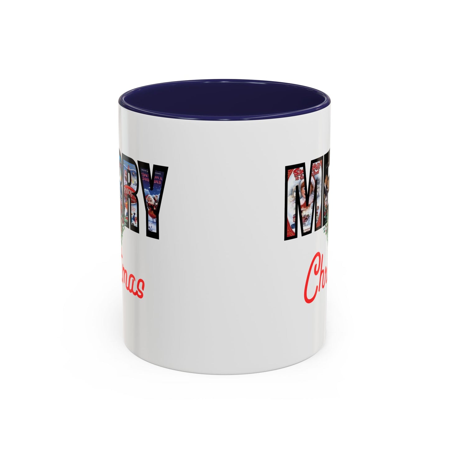 Merry Christmas Nostalgic Movie Poster Mug | Christmas Gift | Funny Christmas Gift | Accent Mug | 11oz | 15oz |