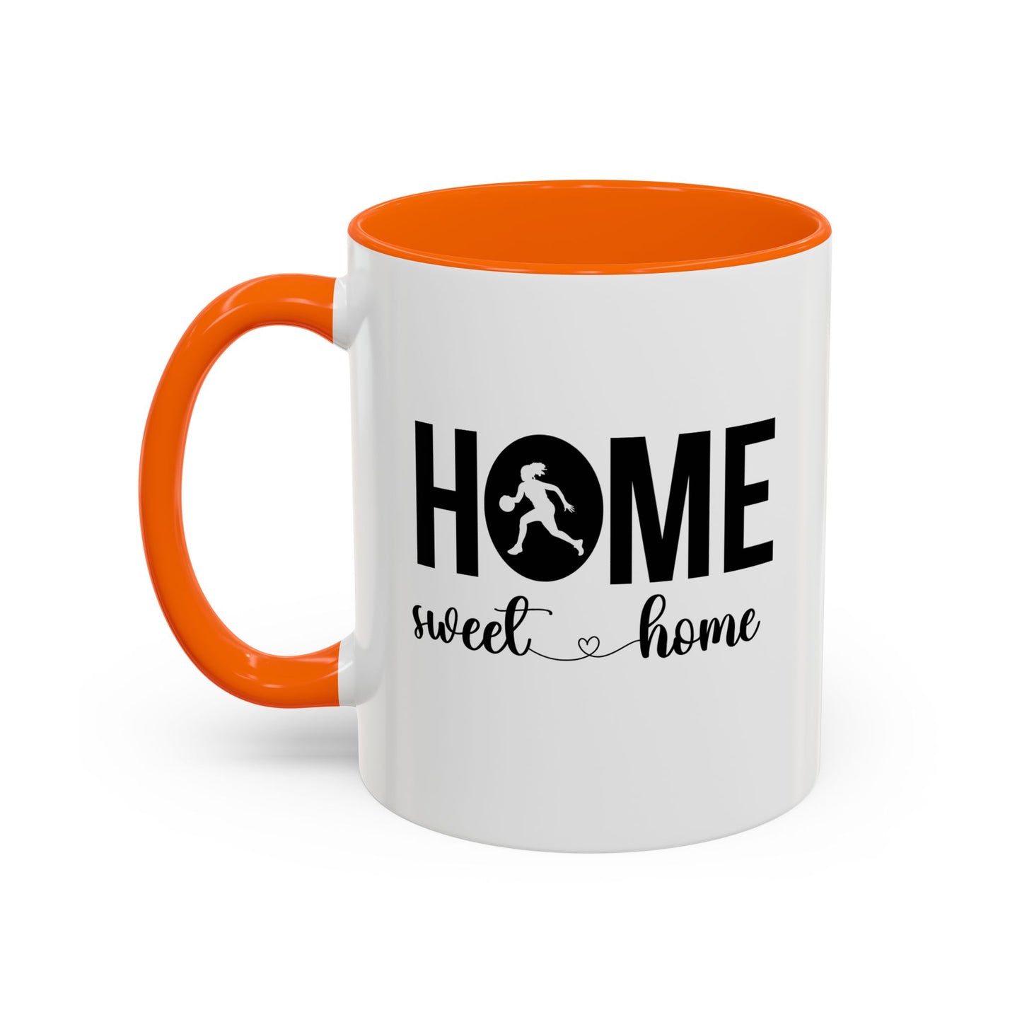 Female Basketball Player Gift Idea | Home Sweet Home Mug | Sports Mug |11oz Accent Mug | 15oz Accent Mug | Gift Idea
