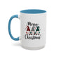Cute Colorful Merry Christmas Elves In Colorful Hats | Christmas Mug | Christmas Gift | 11oz Accent Mug | 15oz Accent Mug