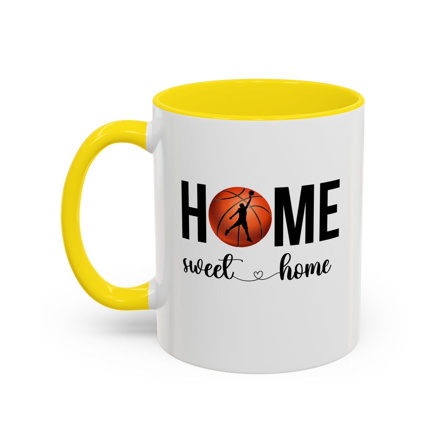 Male Basketball Player Mug | Home Sweet Home Mug | Sports Mug |11oz Accent Mug | 15oz Accent Mug | Gift Idea