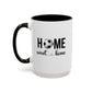 Home Sweet Home Soccer Gift | Sports Mug |11oz Accent Mug | 15oz Accent Mug
