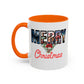 Merry Christmas Nostalgic Movie Poster Mug | 11oz | 15oz | Christmas Gift | Funny Christmas Gift | Accent Mug